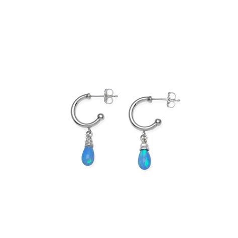 von treskow celine opal earrings|Tear drop Czelline opal earrings .